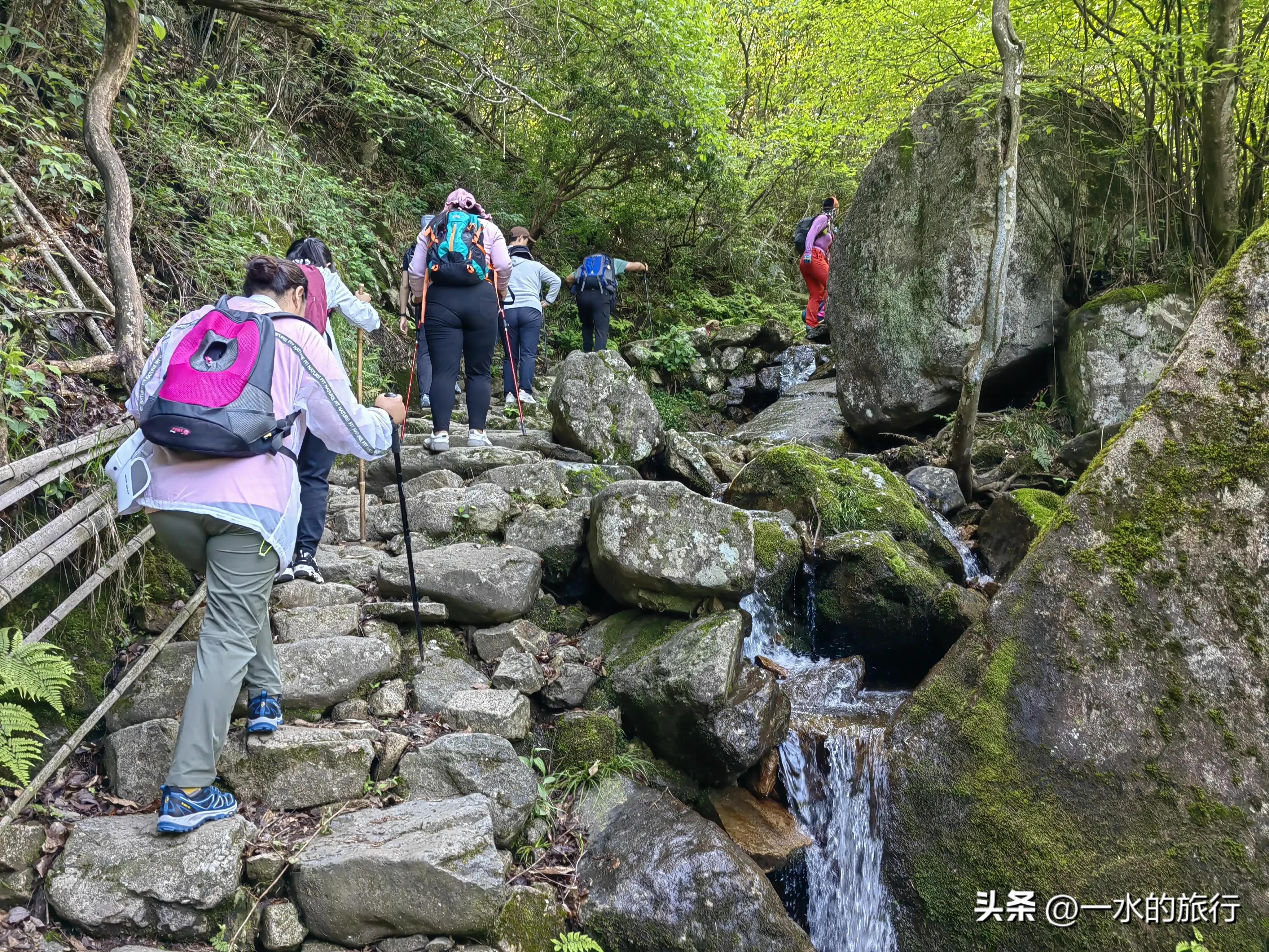 清明节吴越古道浙西天池自驾游,自驾仙境第一路