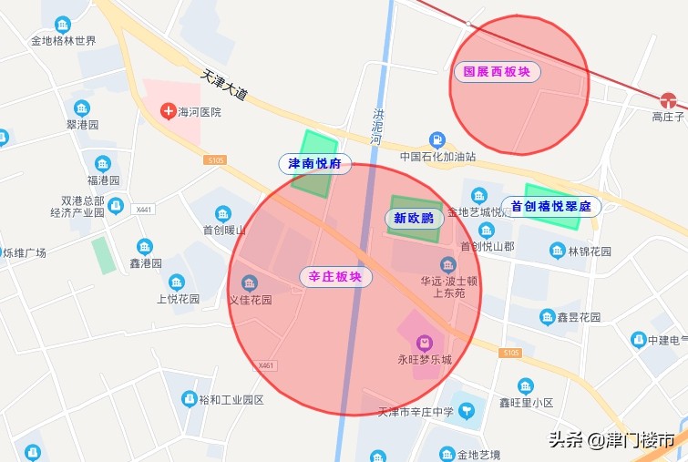 天津津南区哪的房子可以买,新天津人买房