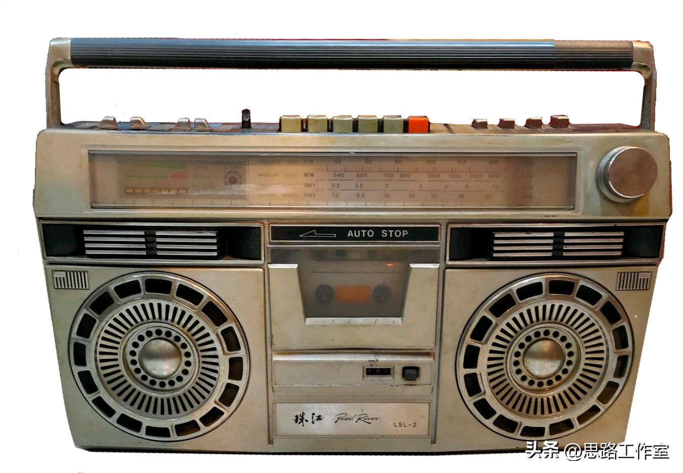 90年代各种款式收录机,八十年代江西产收录机