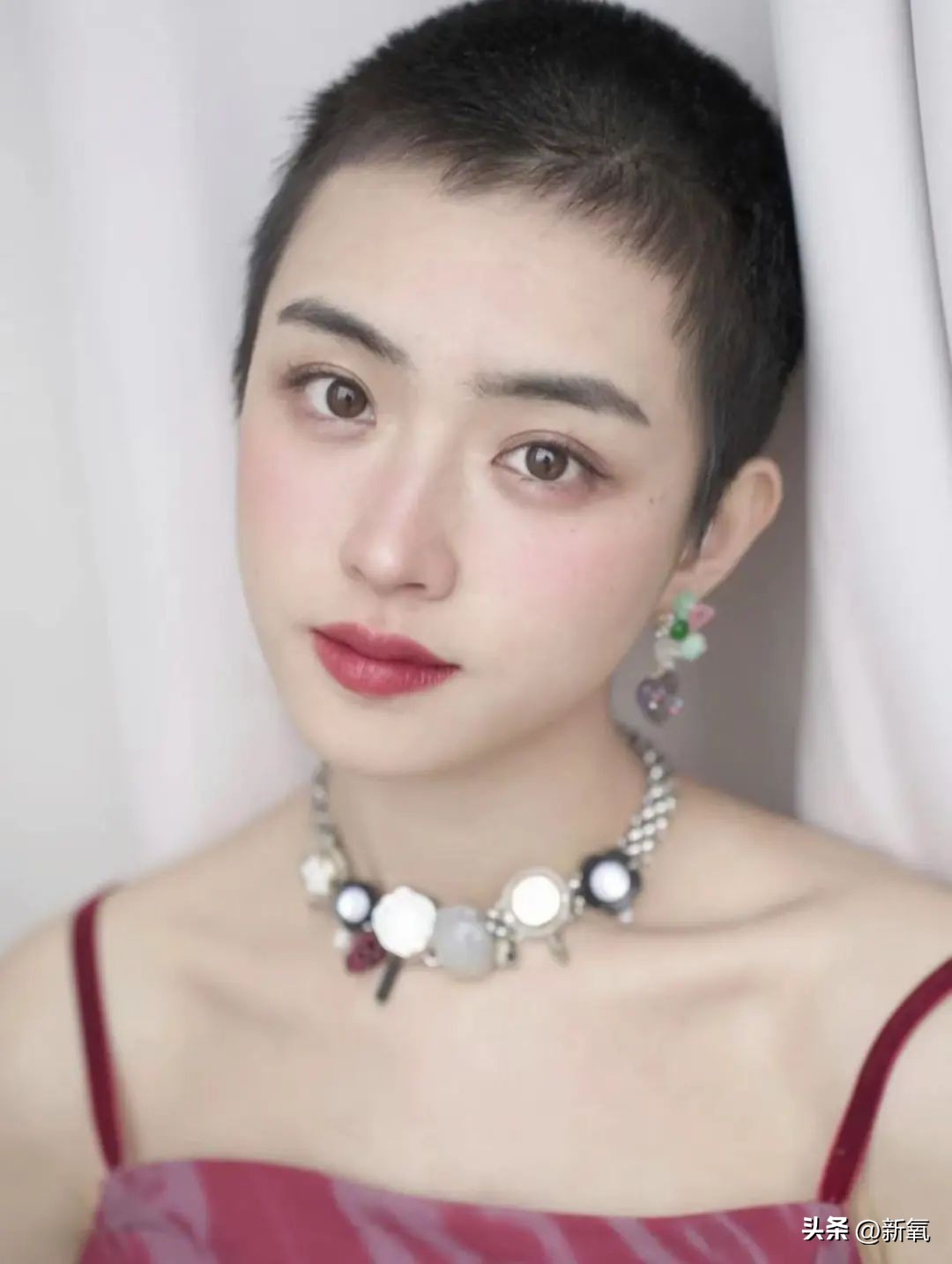 剃寸头的女生有多酷,那些剃寸头的女生