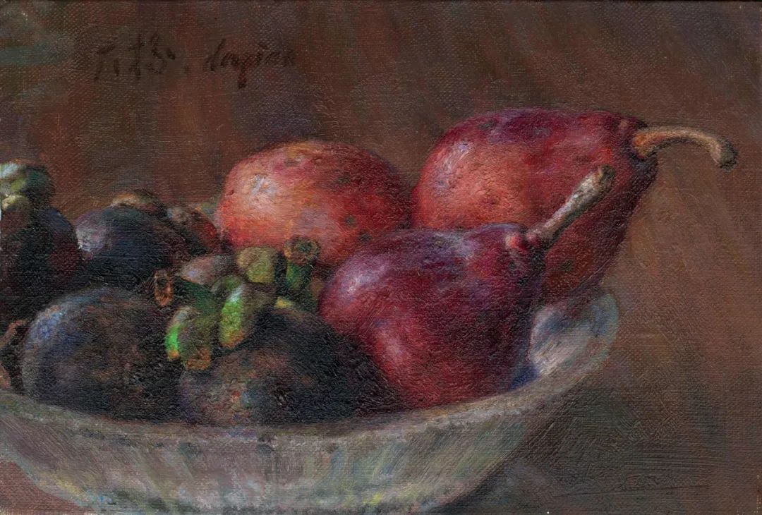 设色浅淡明快构图简练,浅绛山水的设色技法