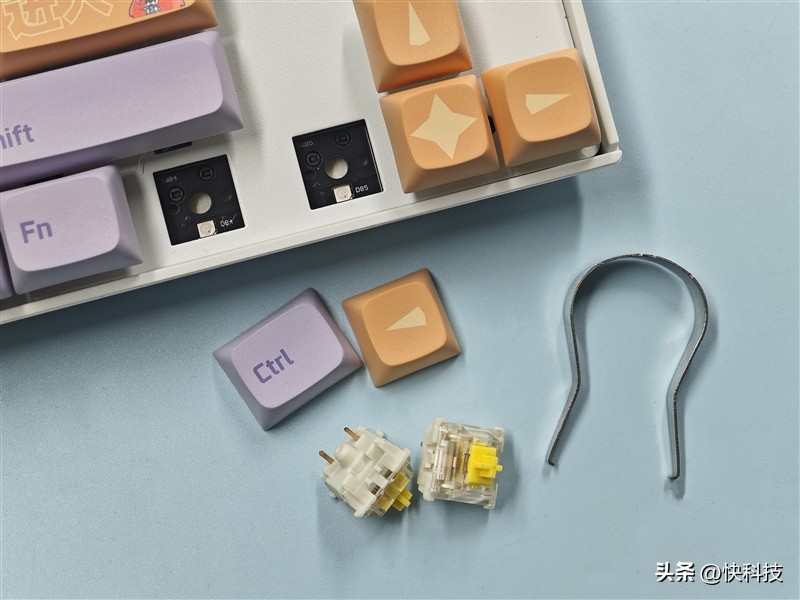 颜值就是正义硬软件可客制化！影驰KeychronK8Pro星曜娘键盘评测