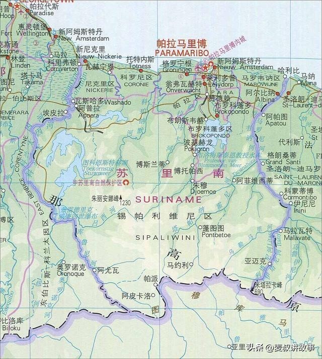 向宗主国要天价赔款，曾举报同名韩剧?揭秘南美的奇葩小国苏里南