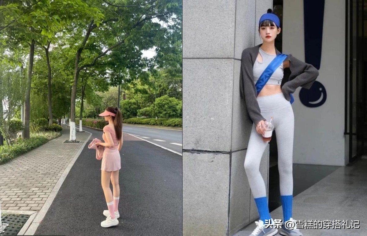 瑜伽服潮搭,新款瑜伽服搭配裤子