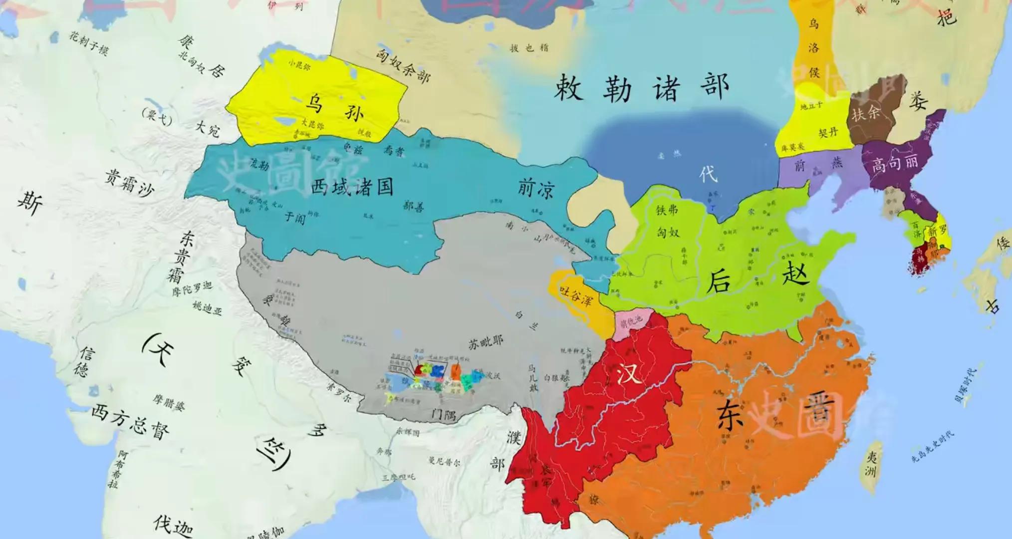 十六国风云五十二,十六国风云