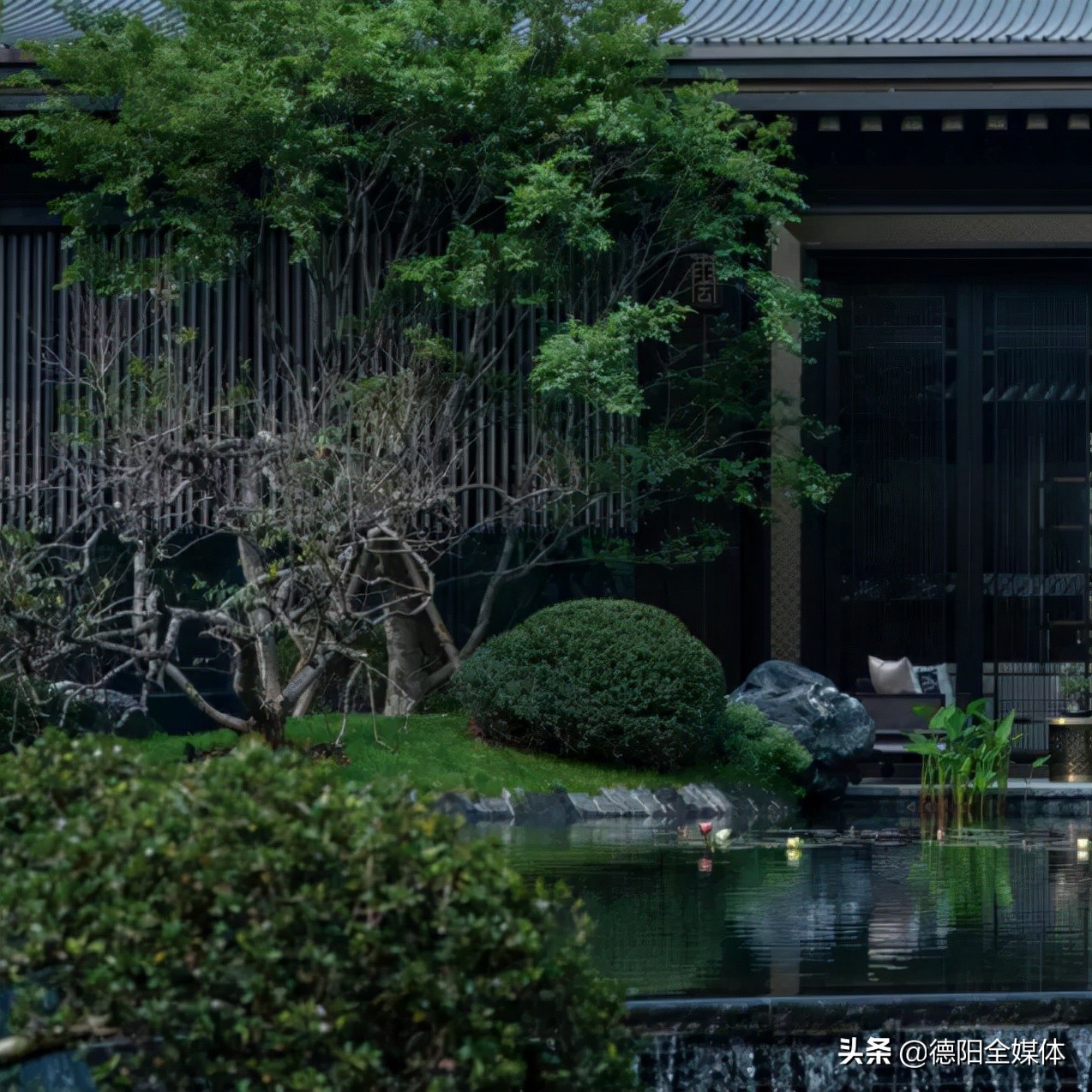 德阳市世外桃源景区,德阳大自然园林景观