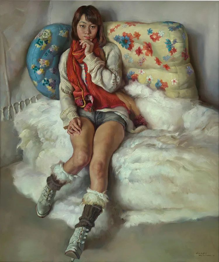 年轻漂亮女老师简笔画逼真,女教授工笔画欣赏