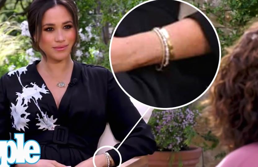 梅根再次抢镜,梅根戴安娜珠宝高级感