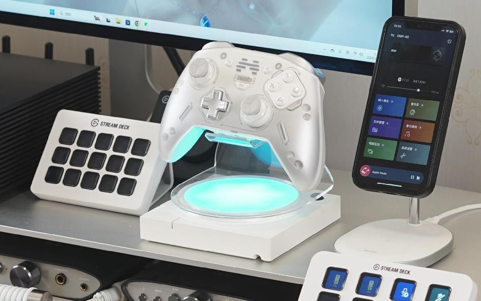 提升桌面颜值的桌搭好物,蓝色系风格桌搭