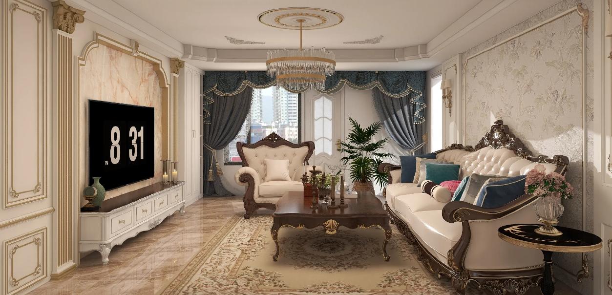 简单大气美容院装修效果图,顶级美容院装修效果图