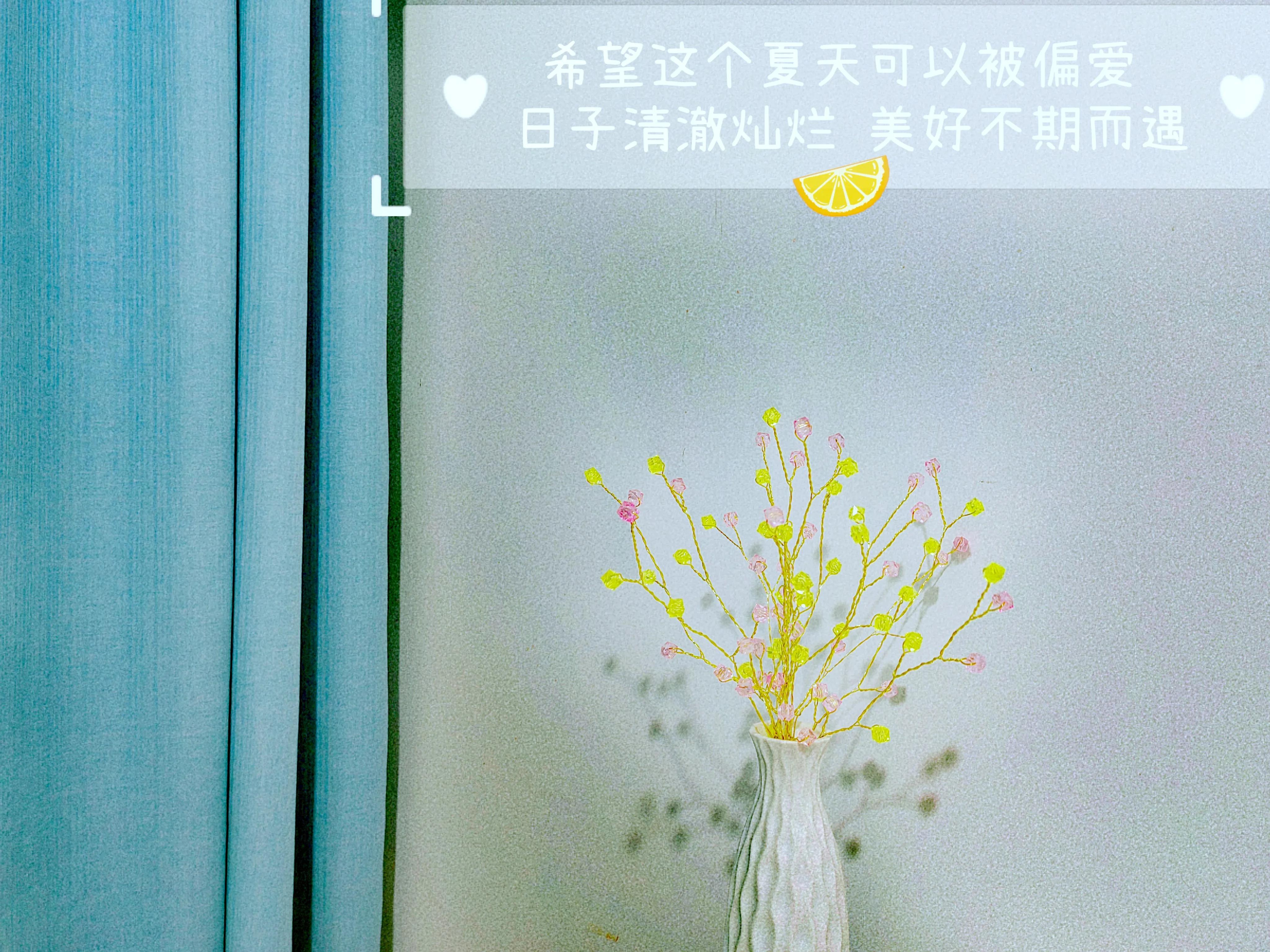 串珠花图片,手工串珠花图片