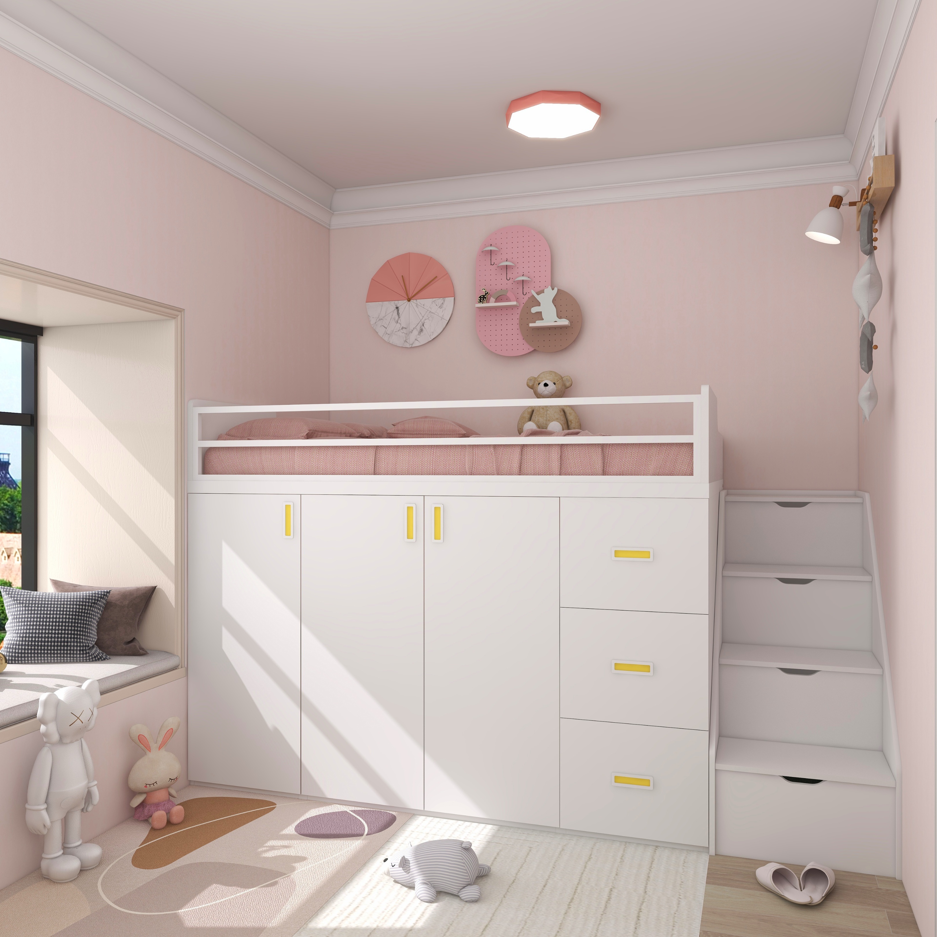 5平米的儿童房这样设计,7平米小卧室儿童房设计实用