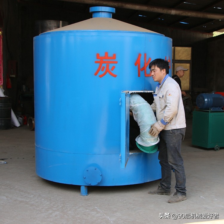 无烟垃圾燃烧炉制作方法,无烟炭化炉制作全过程