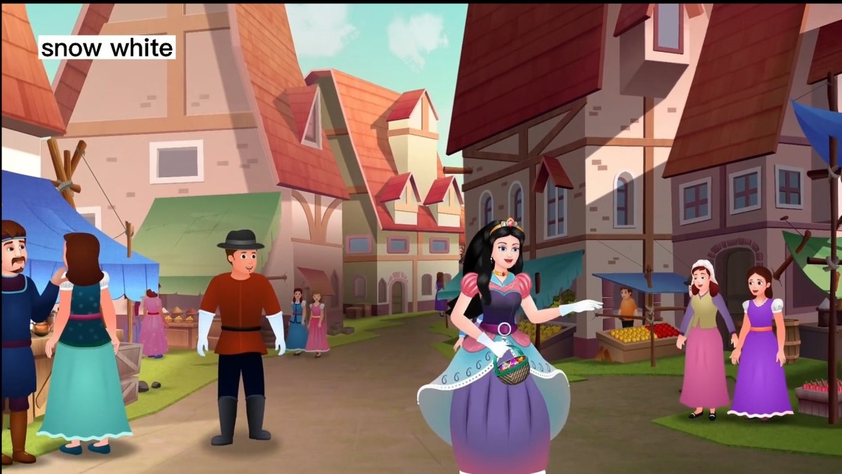 格林童话白雪公主英文阅读,白雪公主格林童话国语版