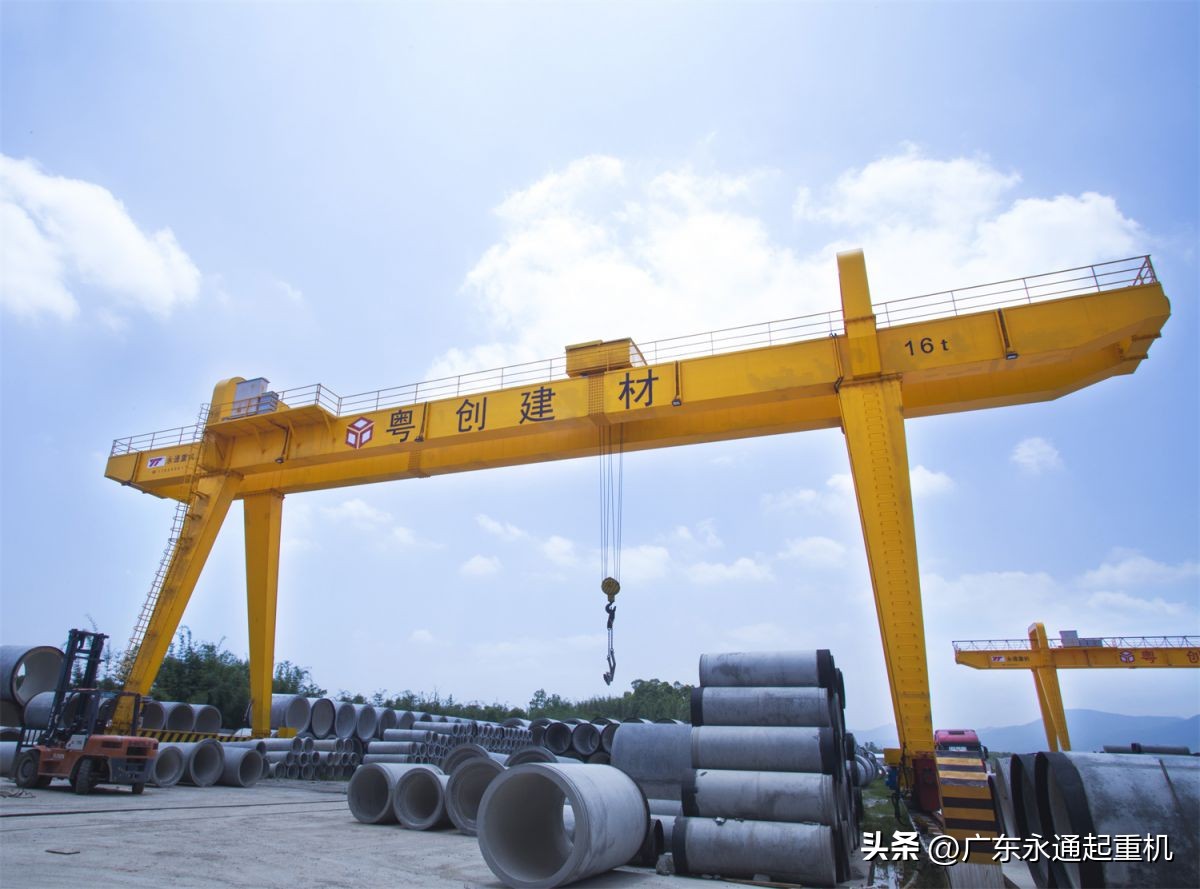 mg型双梁门式起重机结构示意图,mg型通用门式起重机