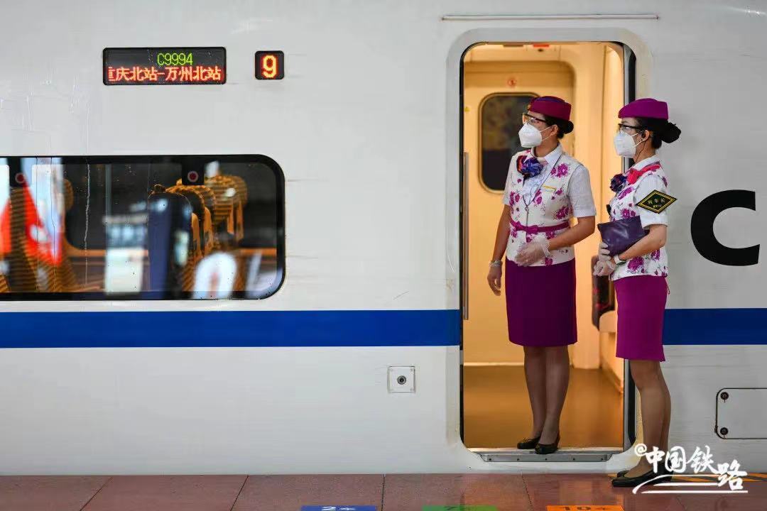 兰州铁路局高铁夏季制服,广州高铁乘务员制服