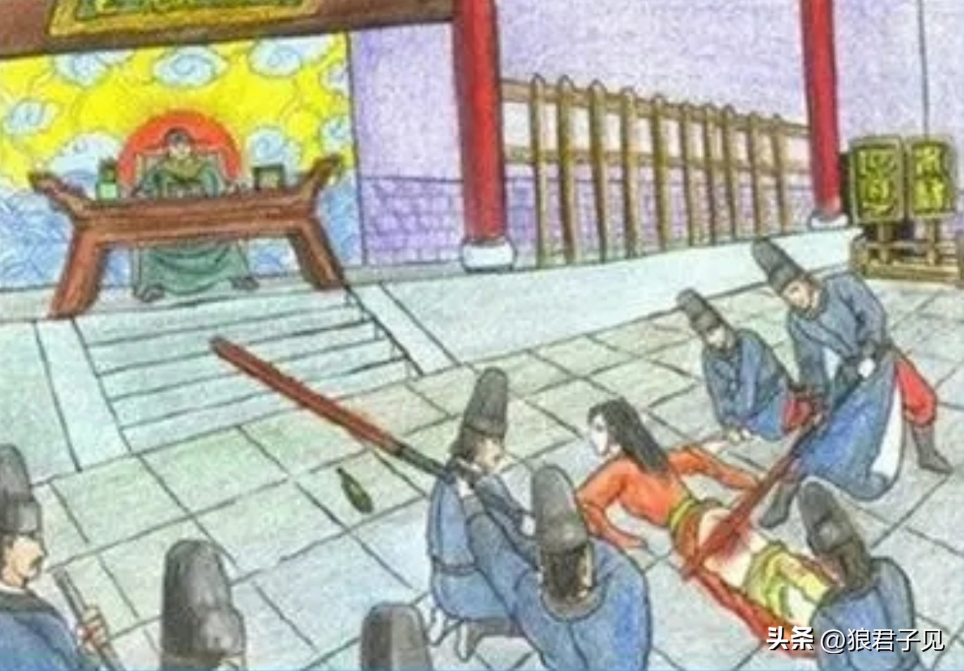 私刑挨板子,挨板子笞杖之刑