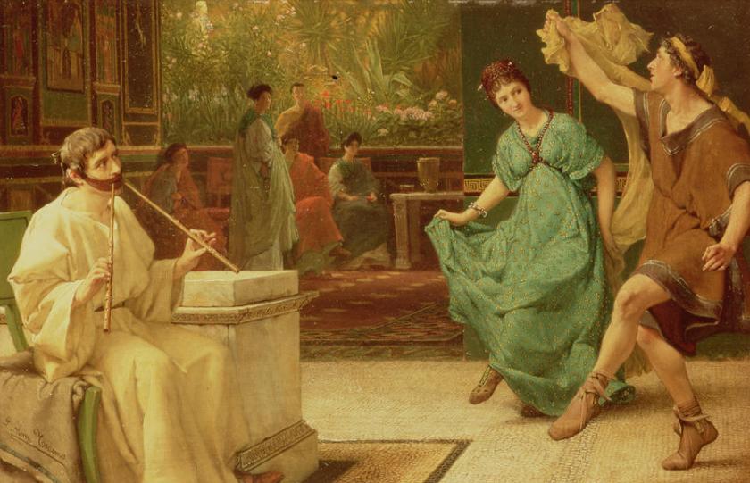 古希腊和古罗马舞蹈,古罗马人崇尚什么