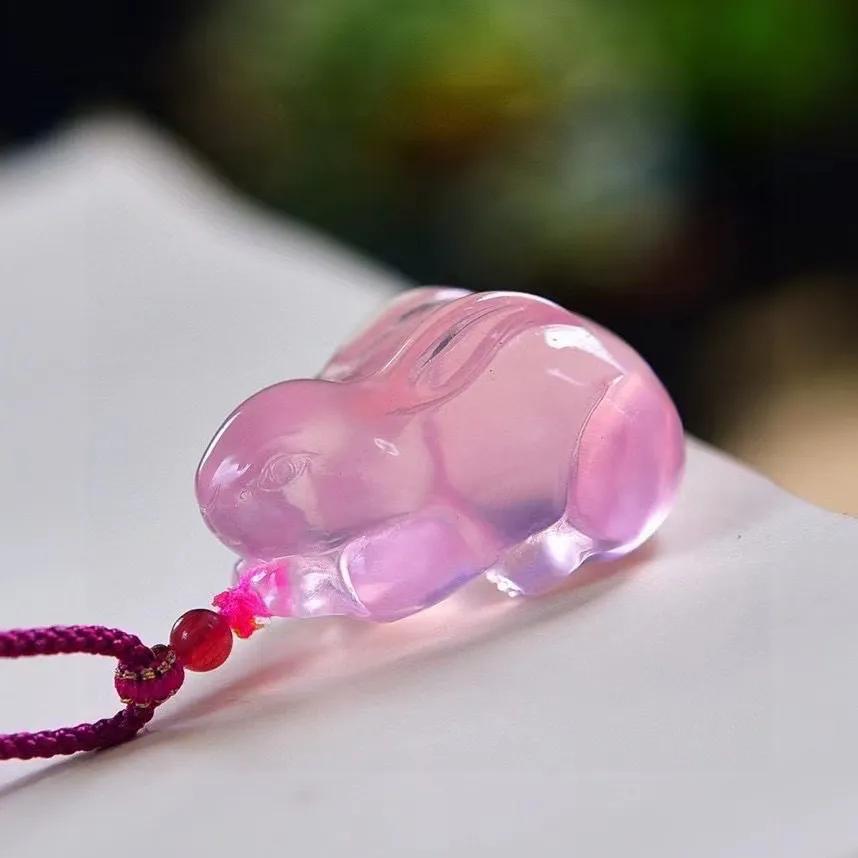 天然粉水晶原料,天然粉水晶晶族