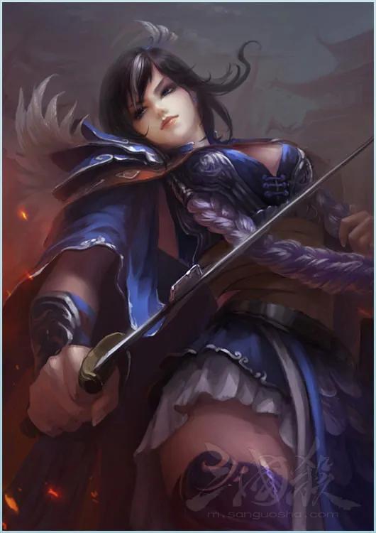 三国杀王异武将厉害吗,三国杀界王异美图