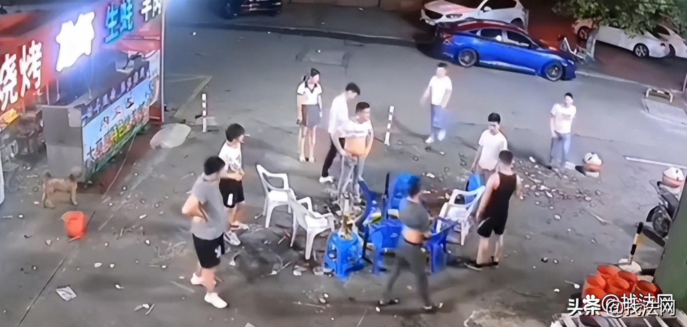 打砸烧烤店后续,打砸烧烤店事件后续