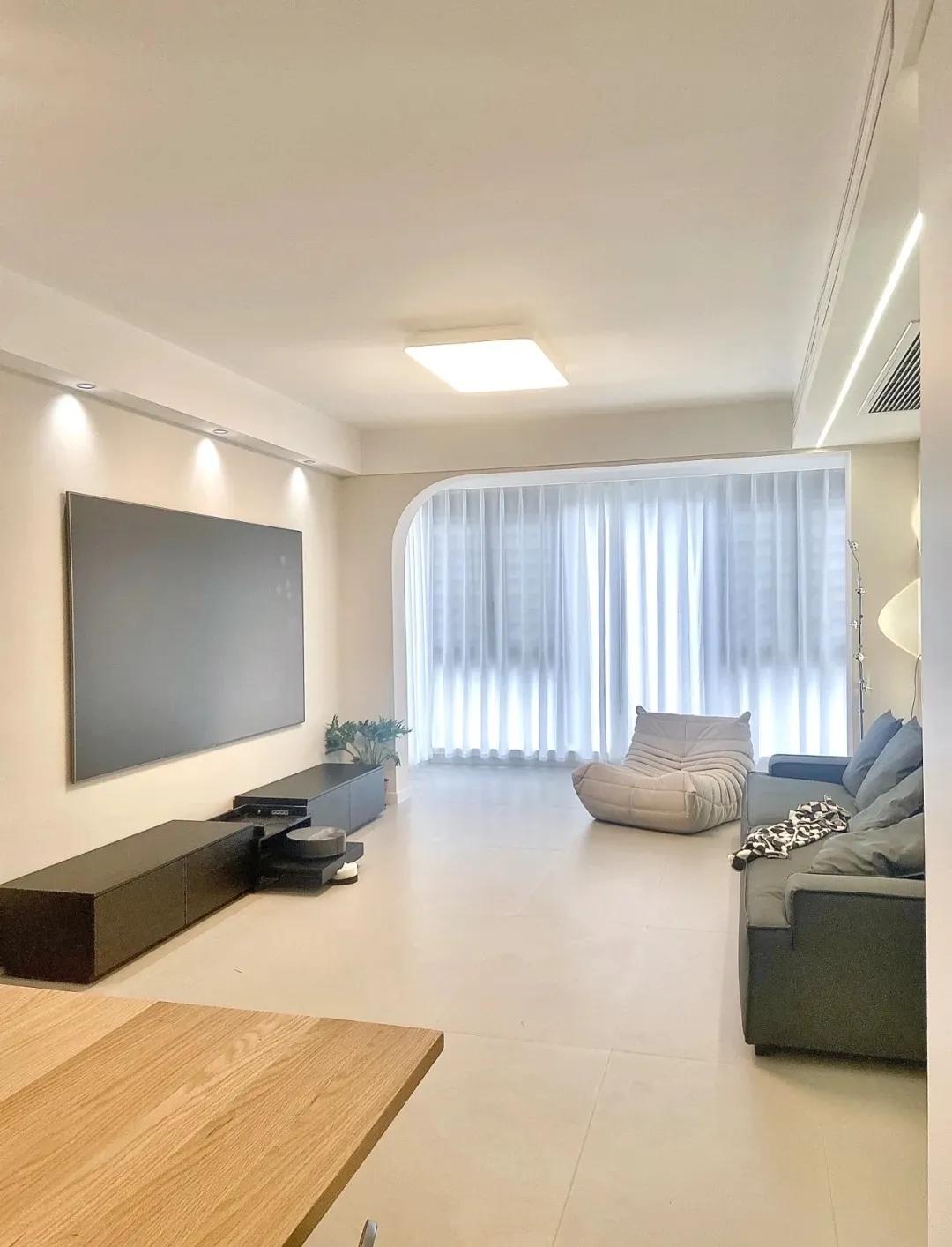 极简风格装修100平暖色调,极简穷装修