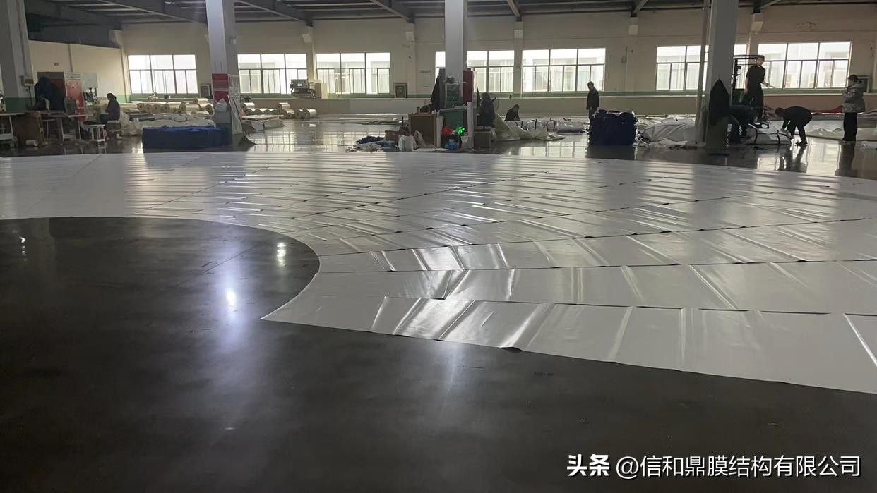 湖北体育场膜结构看台定做,武汉定做膜结构体育看台案例