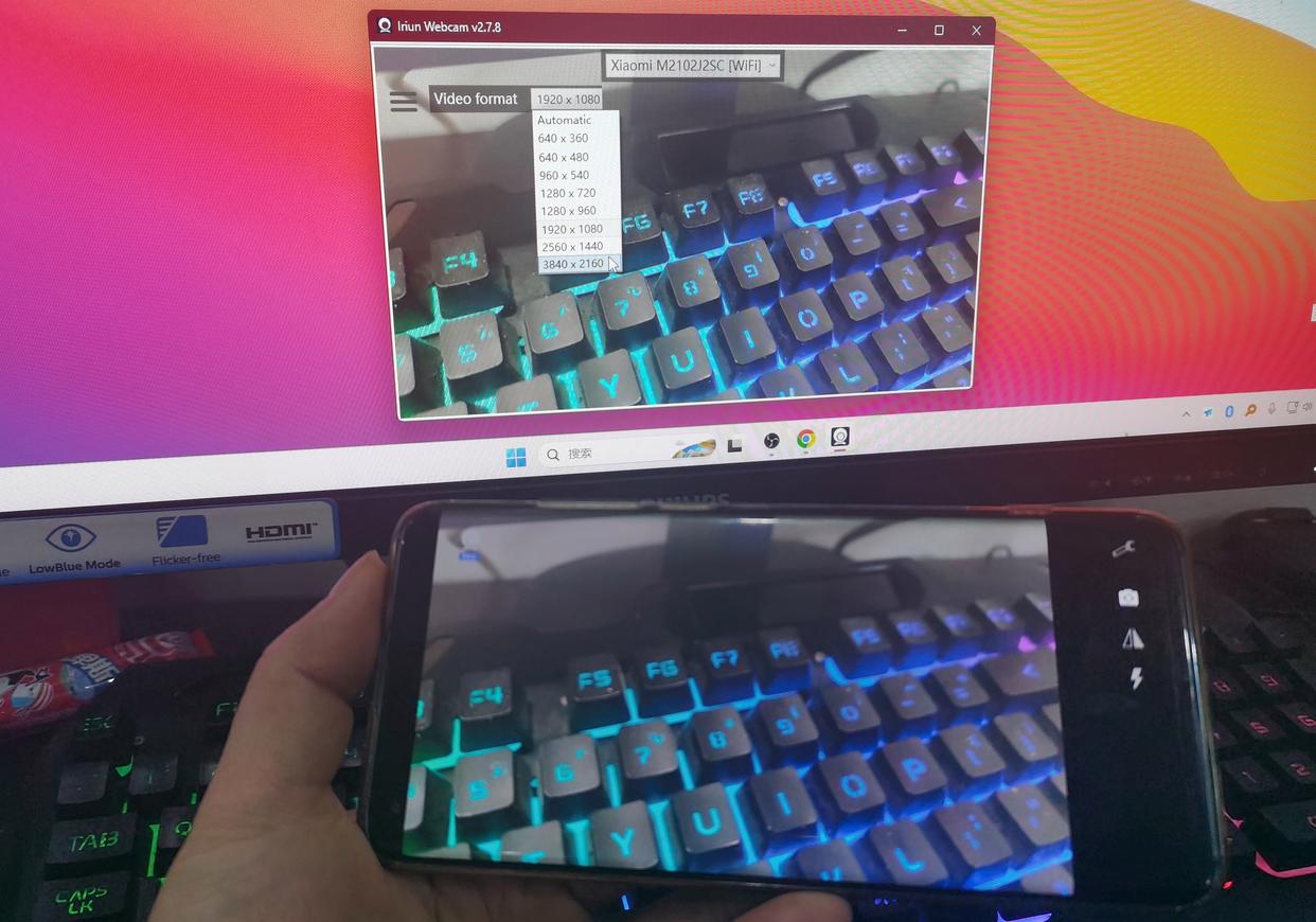 电脑直播如何调用手机摄像头,电脑没有wifi怎么用手机摄像头