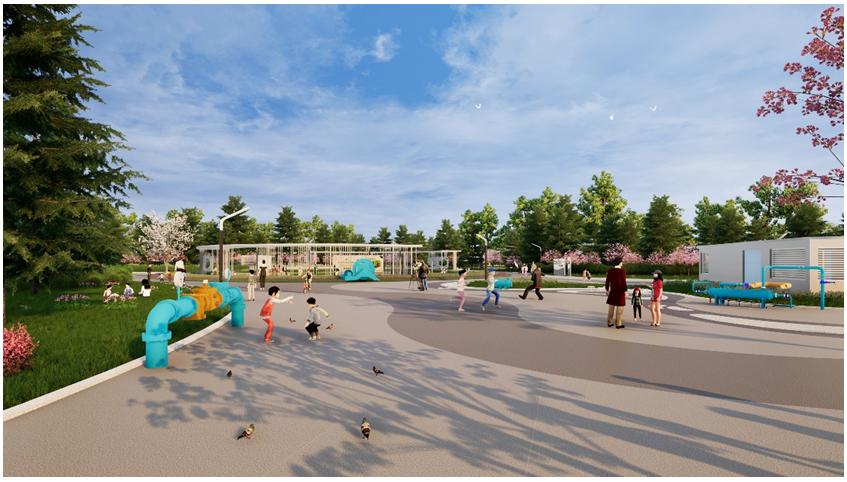 污水处理湿地公园,污水处理厂生态主题公园