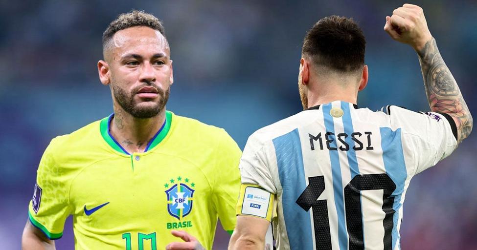 19年的梅西和内马尔,吉祥物和足球