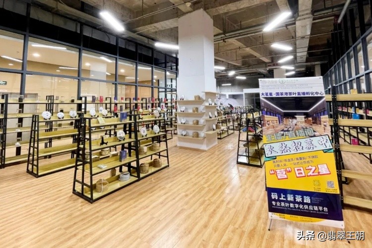 昆明国茶港茶叶直播,国茶港大茗星