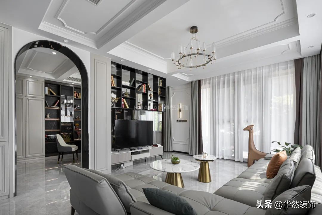 客厅一点也不高级,简单大气上档次的客厅电视背景墙