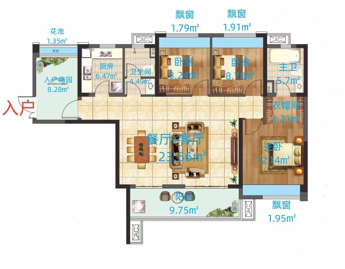 郴州泊富君庭户型图,郴州泊富君庭沙盘图