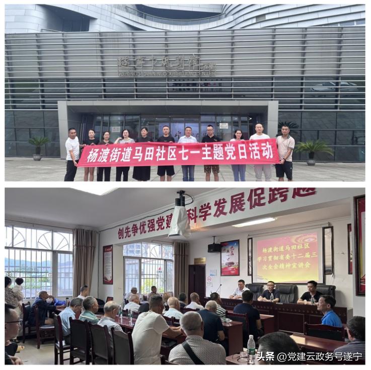 庆七一建党100周年社区活动,怡江社区举行迎七一主题党日活动