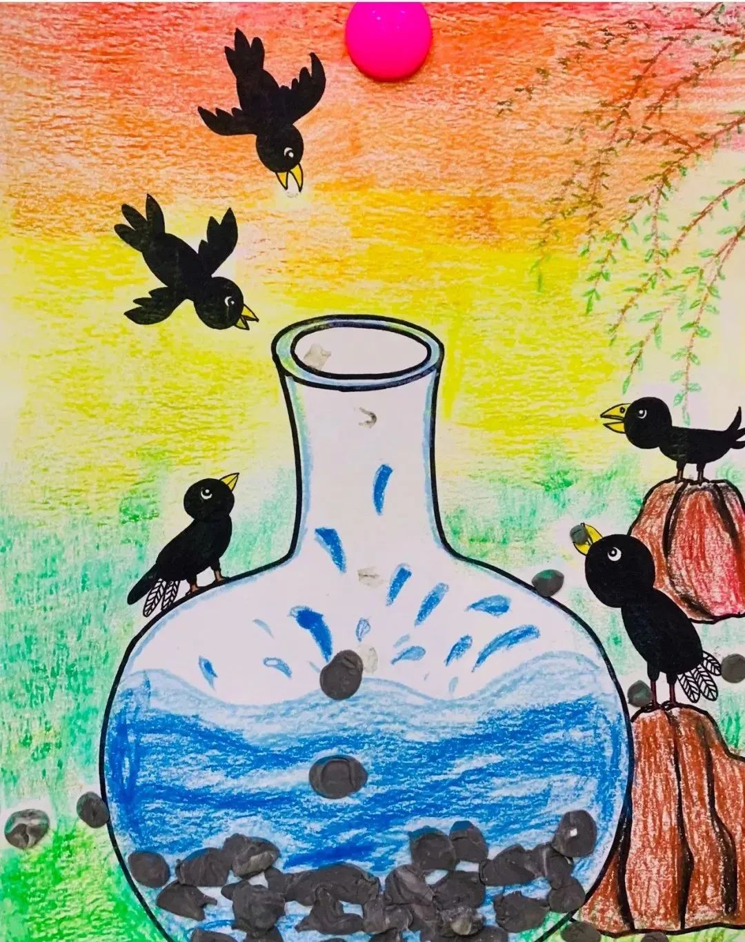 儿童地球创意画,儿童涂鸦大画集