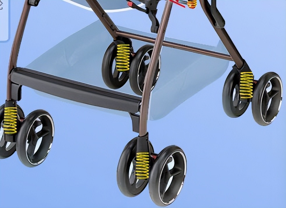 阿普丽佳婴儿车车型超轻,阿普丽佳婴儿车万向轮