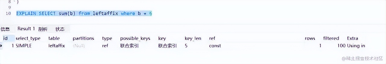 sql索引失效的场景,sql实际运用场景