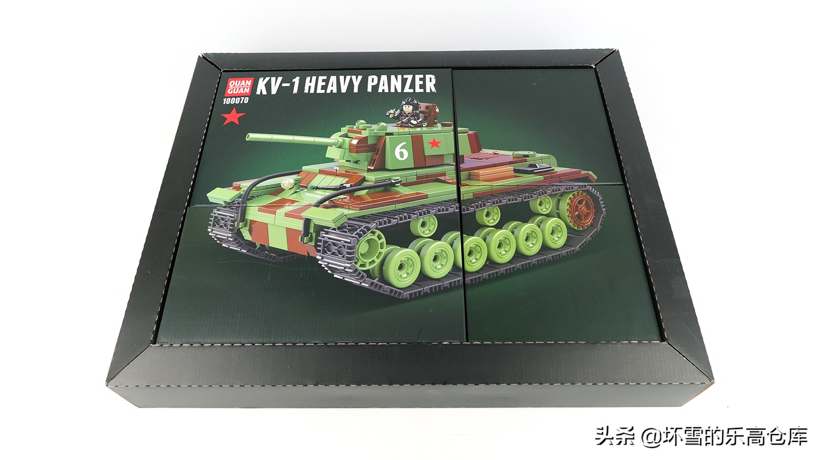 kv-2重型坦克木质拼装,kv1坦克到kv6坦克的进化史
