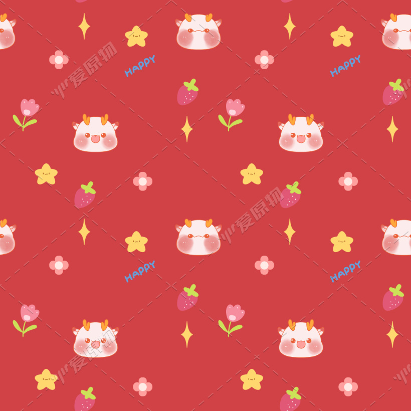 6月插画,可可爱爱的小插画教程