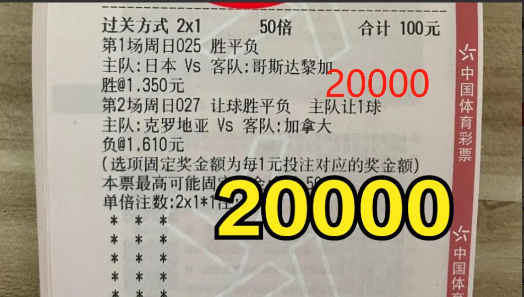 1-6日足球竞彩推荐,今日竞彩足球日本vs突尼斯赛果