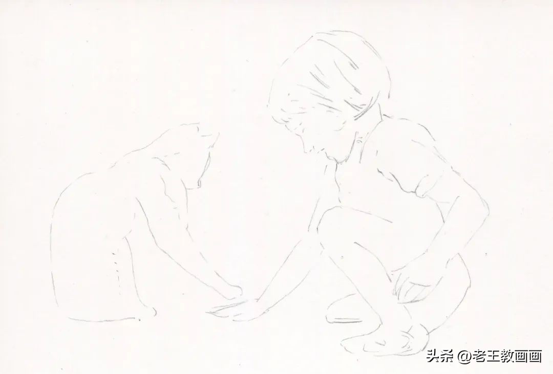 零基础学画人物素描,素描小动物素描入门零基础教程