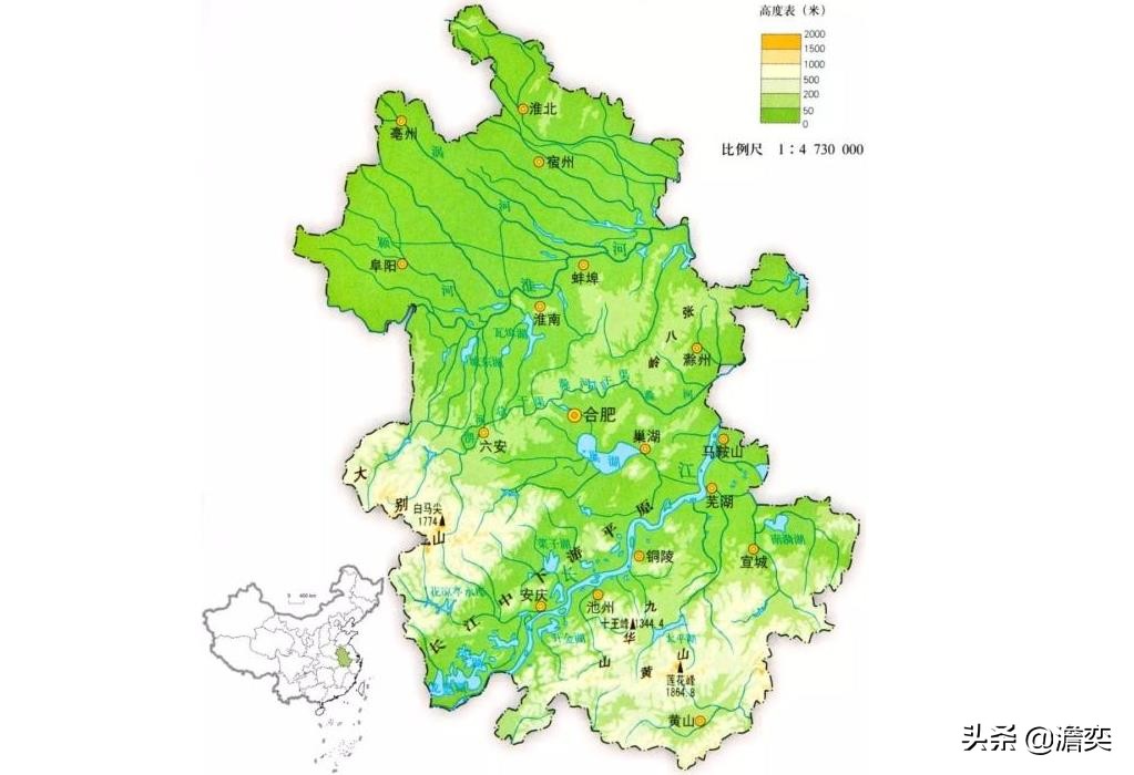 以前的安徽和现在的安徽对比,合肥和安庆谁的位置重要