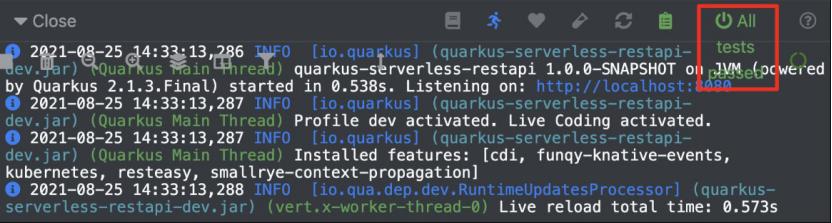 quarkus热部署,quarkus常用组件