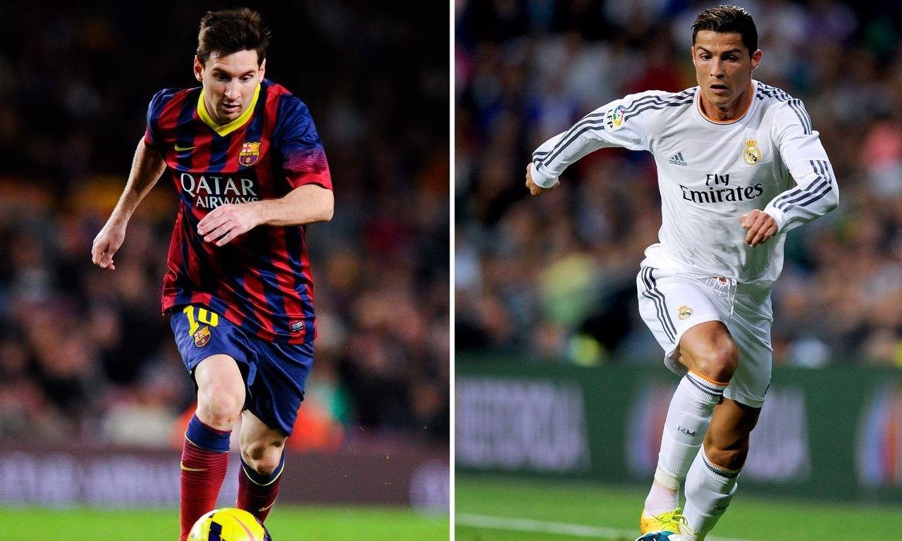 绝代双骄c罗梅西文案,绝代双骄梅西c罗欧冠进球