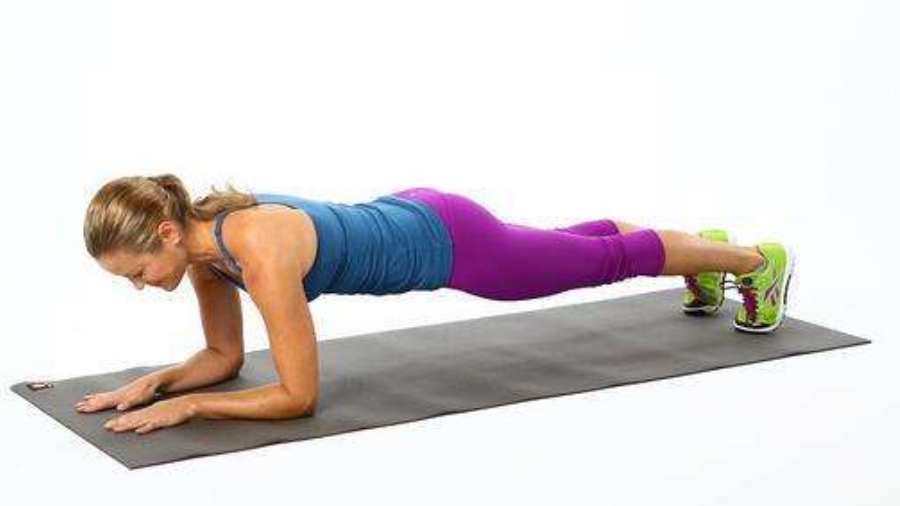 平板支撑一招搞定,各种明星平板支撑视频