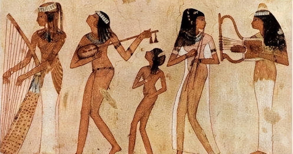 古埃及竖琴,古埃及竖琴历史