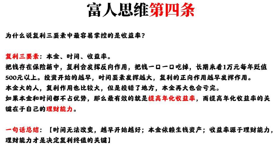 微淼商学院理财课干货总结和进阶班6998元课程重点避坑指南