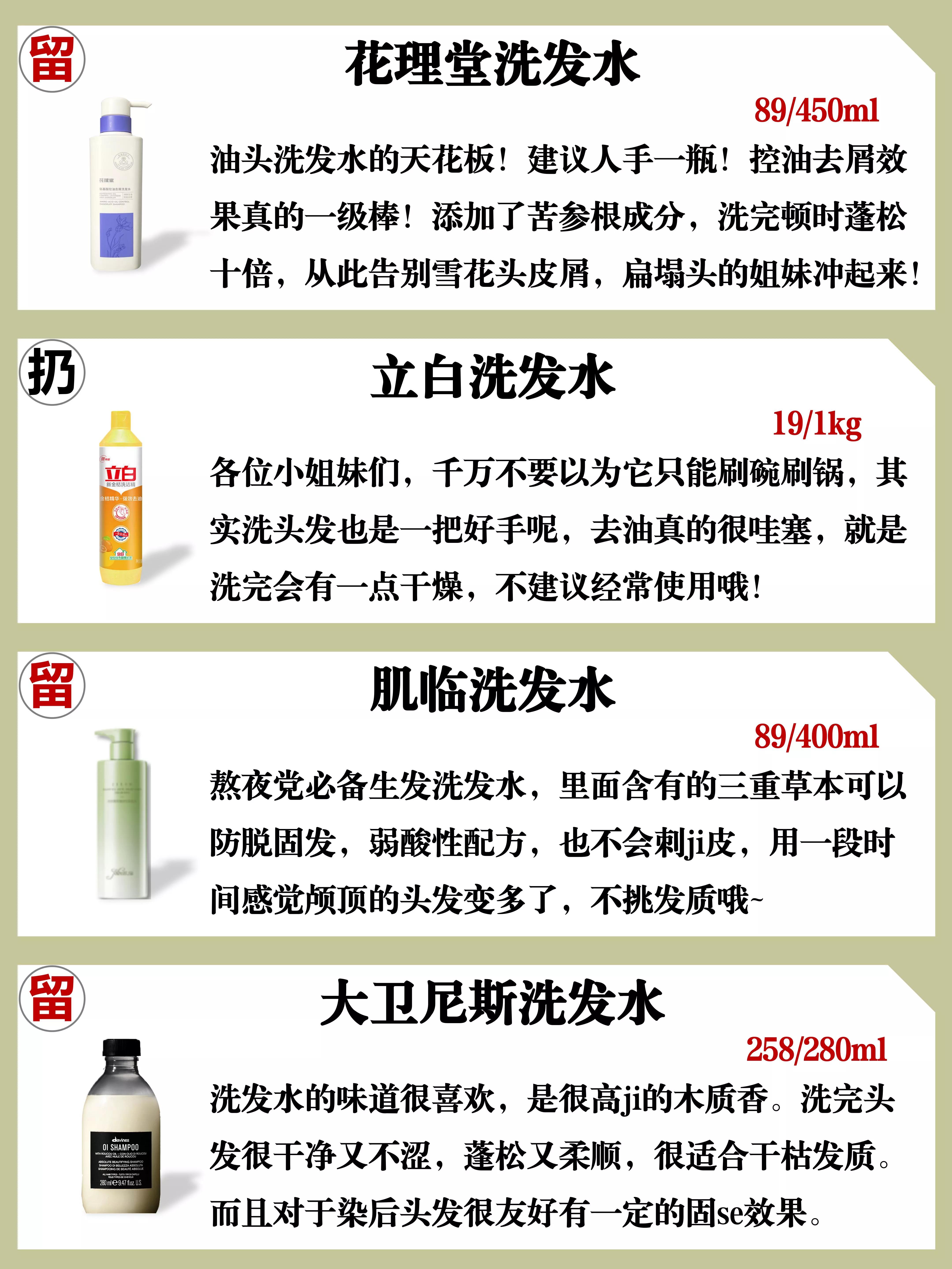 人民日报国货十大良心洗发水,国潮洗发水排行榜