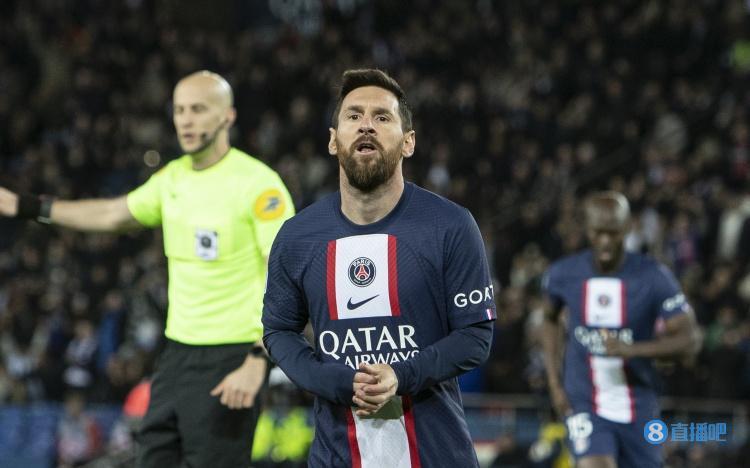梅西遭受嘘声姆巴佩的反应,梅西遭主场嘘声热搜榜截图