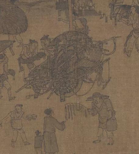 清明上河图细节图详解,清明上河图有趣细节
